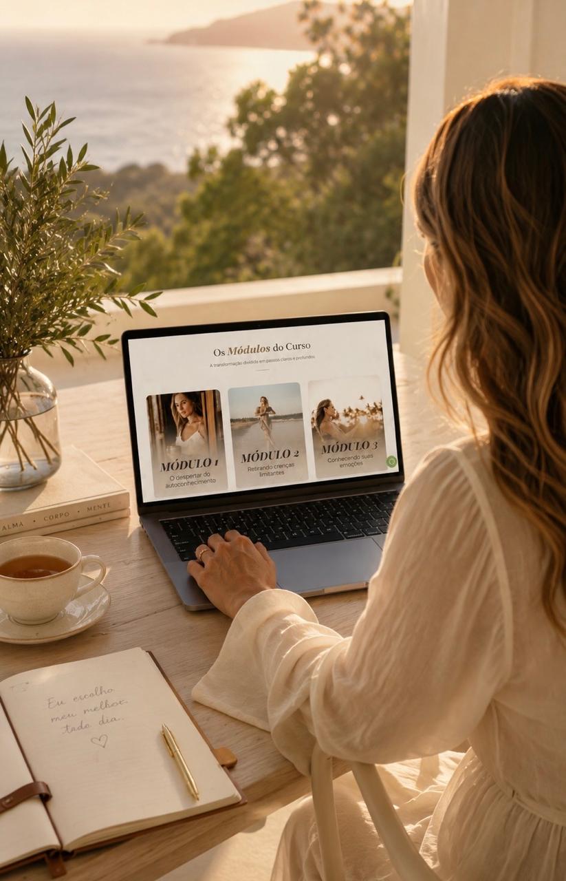 Curso online Código Vibracional — Os módulos do curso